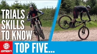 5 Trials Skills That Every Mountain Bike Rider Should Know – MTB Skills