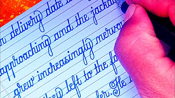 Best cursive writing | Fair cursive writing |One page english writing |English writing kaise sudhare