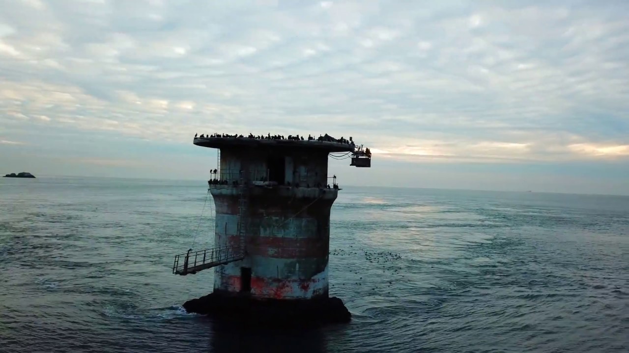 Mile Rock Lighthouse - YouTube