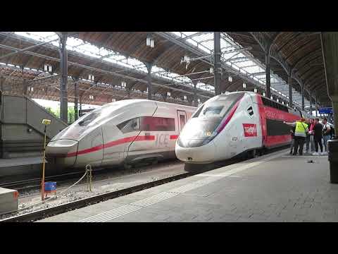 TGV LYRIA raggiunge ICE 4 a BASILEA SBB