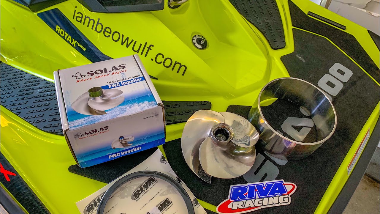 How To Install SeaDoo RXPX 300 Solas Prop & Riva Racing Stainless