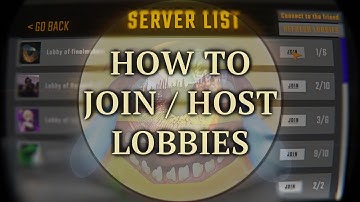 How to Host and Join public lobbies in R.E.P.O game