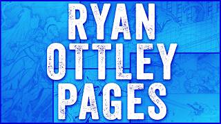 Original Ryan Ottley comic book pages - illo talk pages with Cory Kerr & Scott Lost