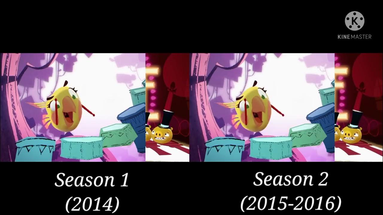 Angry Birds Stella Intro Comparison (2014-2016) - YouTube
