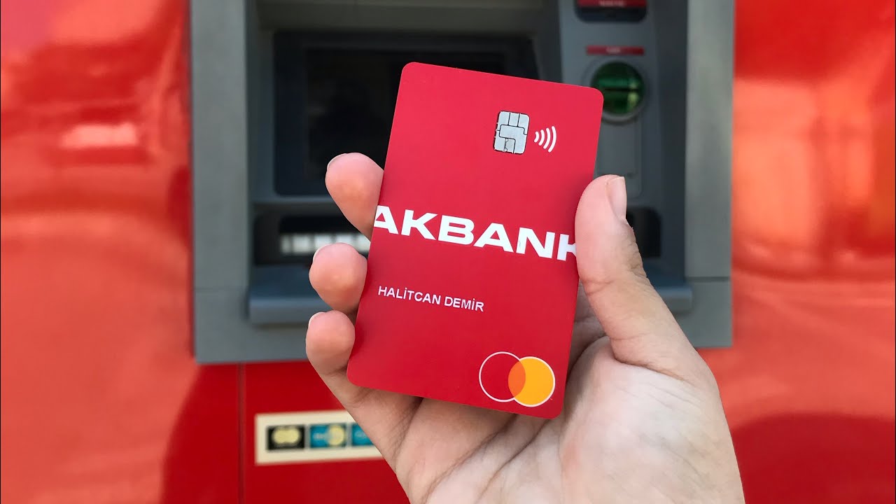 AKBANK KART’A AKBANK ATM’SİNDEN PARA YATIRMA YouTube