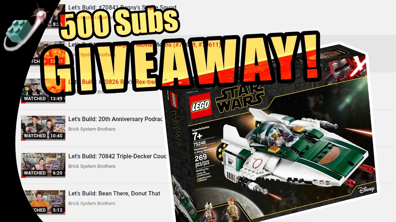 Brick System Brothers 500 Subscriber Giveaway [CLOSED]