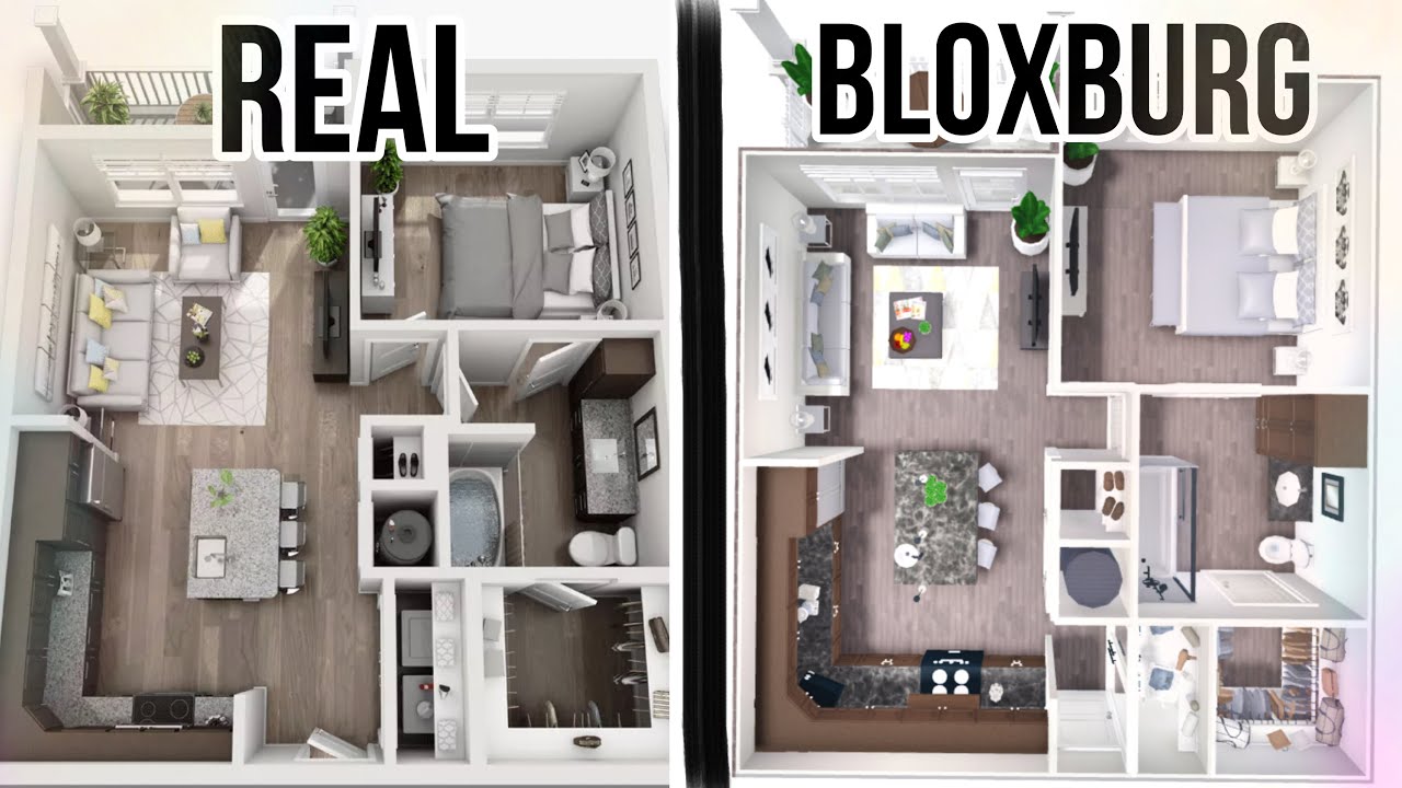 Building An Irl Floorplan In Bloxburg