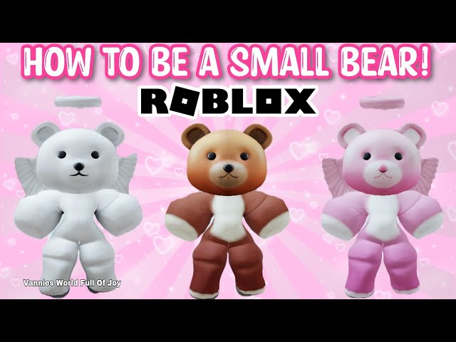 How To Be a *TINY CUTE BABY* AVATAR in ROBLOX 🥰🤗 DIY TUTORIAL 