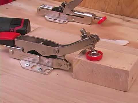 Quick Release Horizontal Toggle Clamp - POWERTEC 20316 - Woodworking Tools  & Accessories 