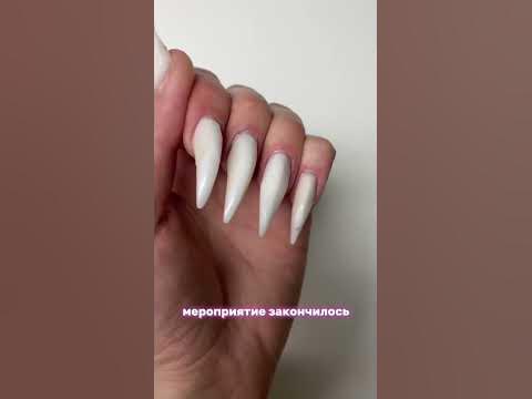 Наращиваю кошачьи когти за час Часть 2 #маникюр #наращиваниеногтей ...
