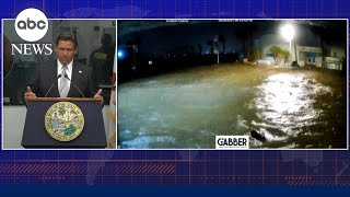 Florida Governor Ron DeSantis shares updates on Hurricane Helene