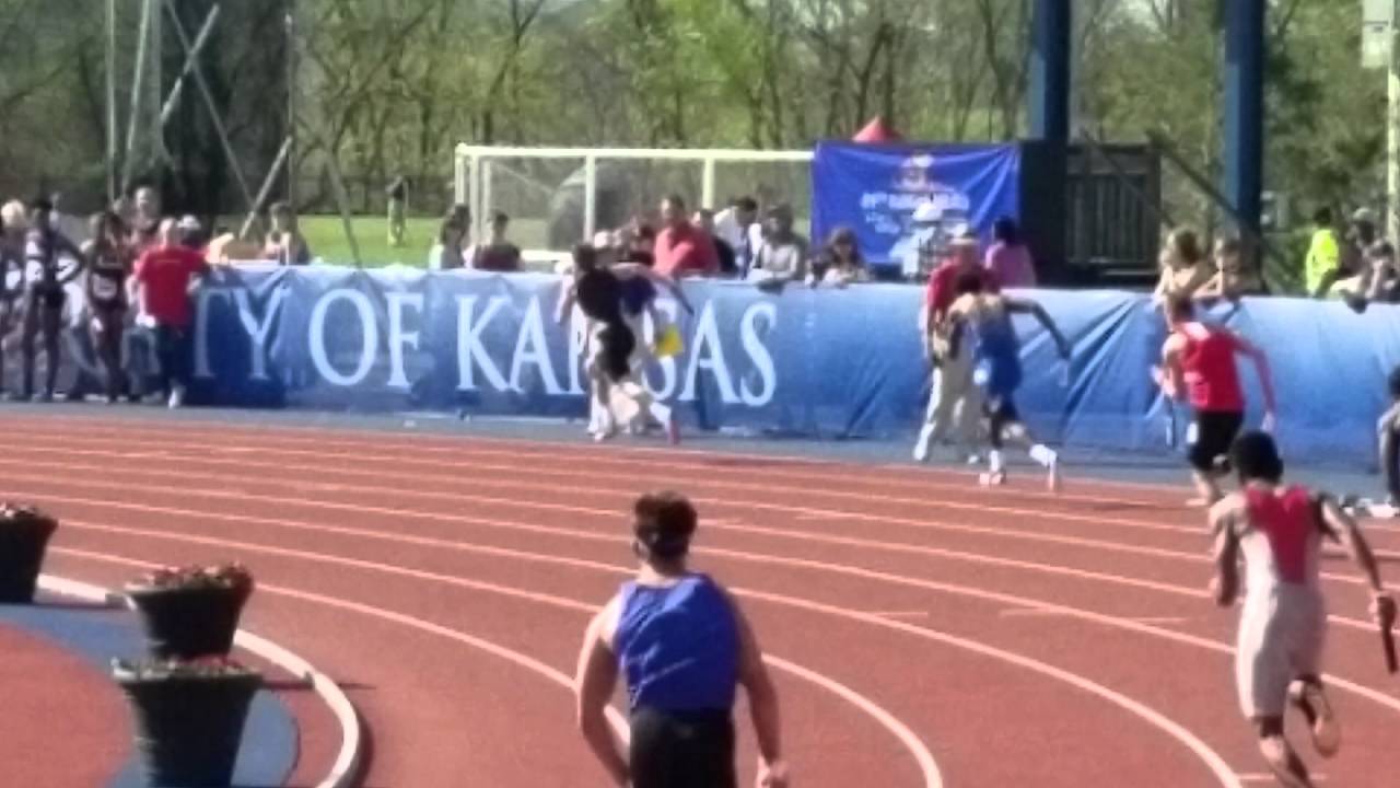 4x100 prelims KU Relays YouTube