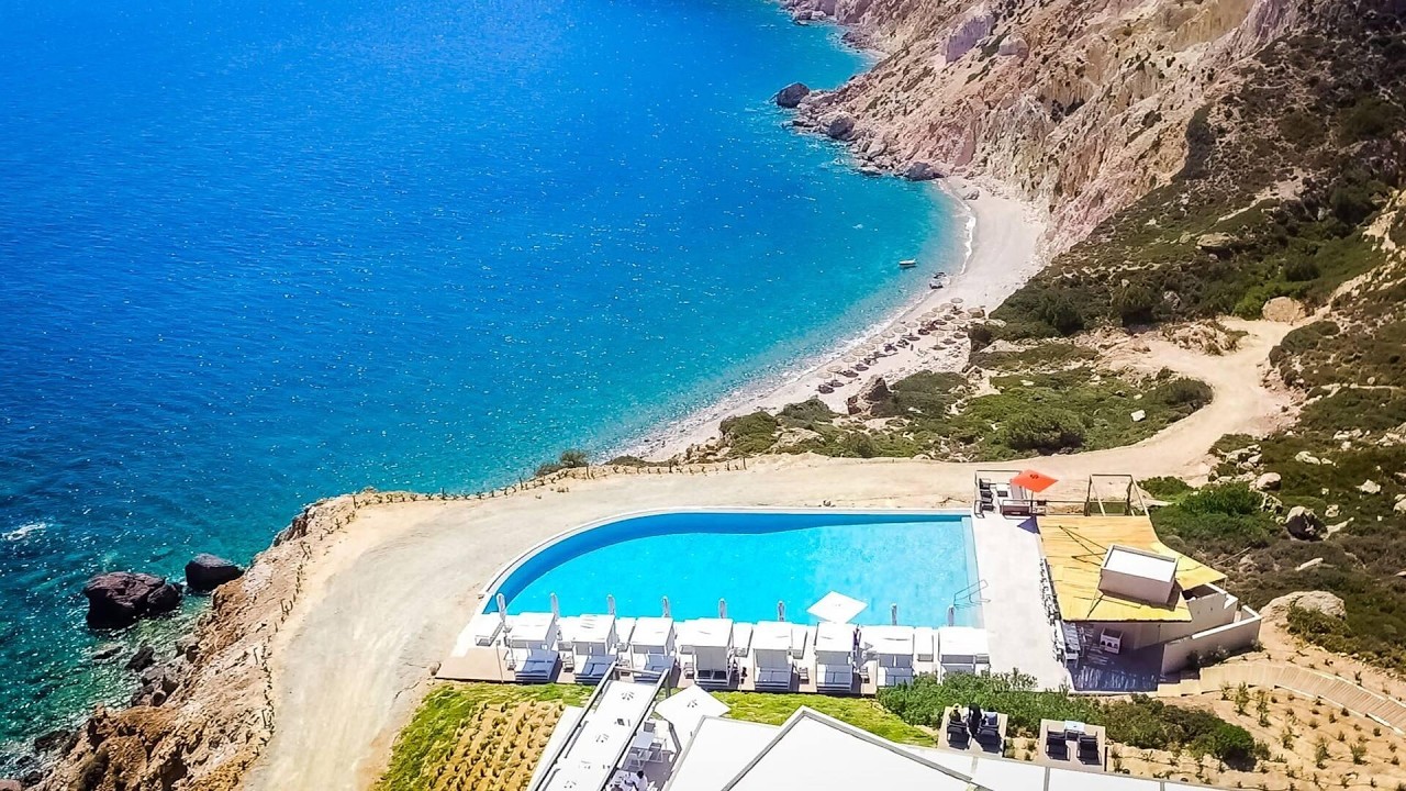 Milos Cove, Greece | Travel With Navya