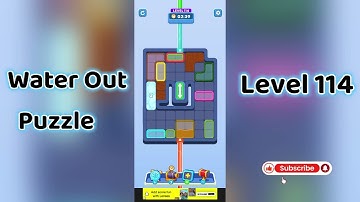 Water Out Puzzle Level 114 Walkthrough 💧 | Step-by-Step Guide | Mini Boss