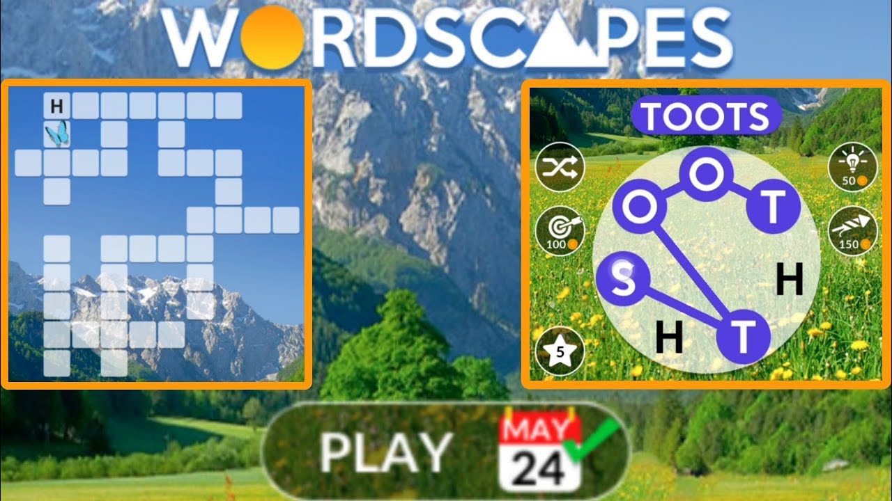 Wordscapes Daily Puzzle May 24, 2023 YouTube