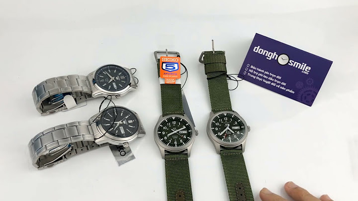 So sánh seiko 5 bản j và k năm 2024