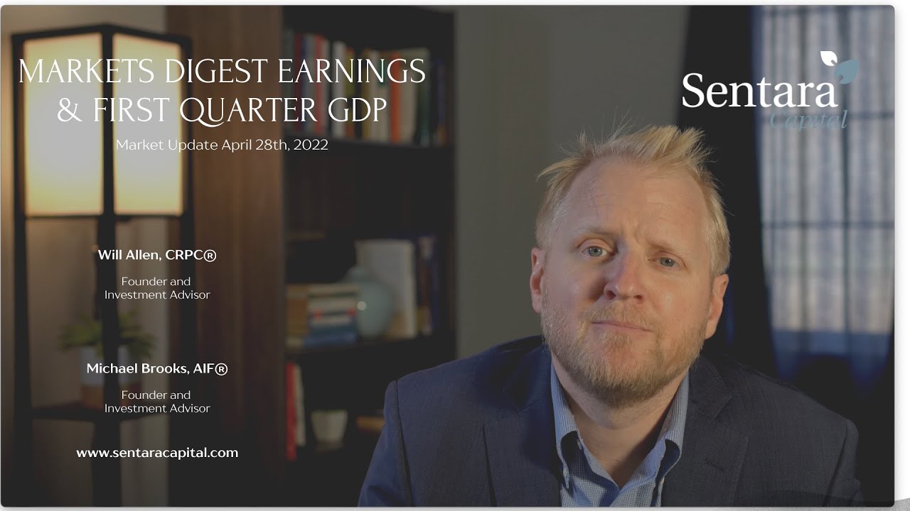 Markets Digest Earnings & First Quarter GDP