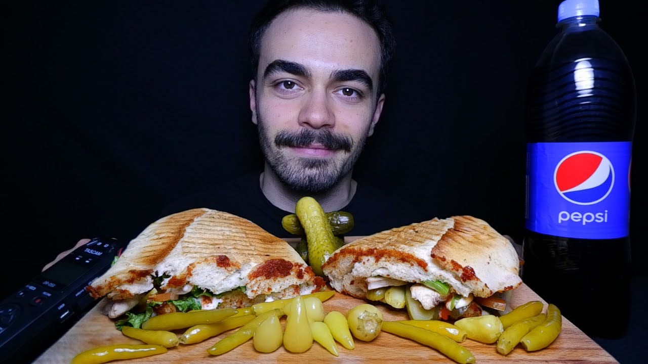 АСМР |🥪ЛЕГЕНДАРНЫЙ ХРУСТЯЩИЙ ХЛЕБ (КУРИЦА)🥪| 