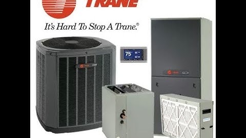 The 2021 3 ton Trane XR Running in COOL Mode