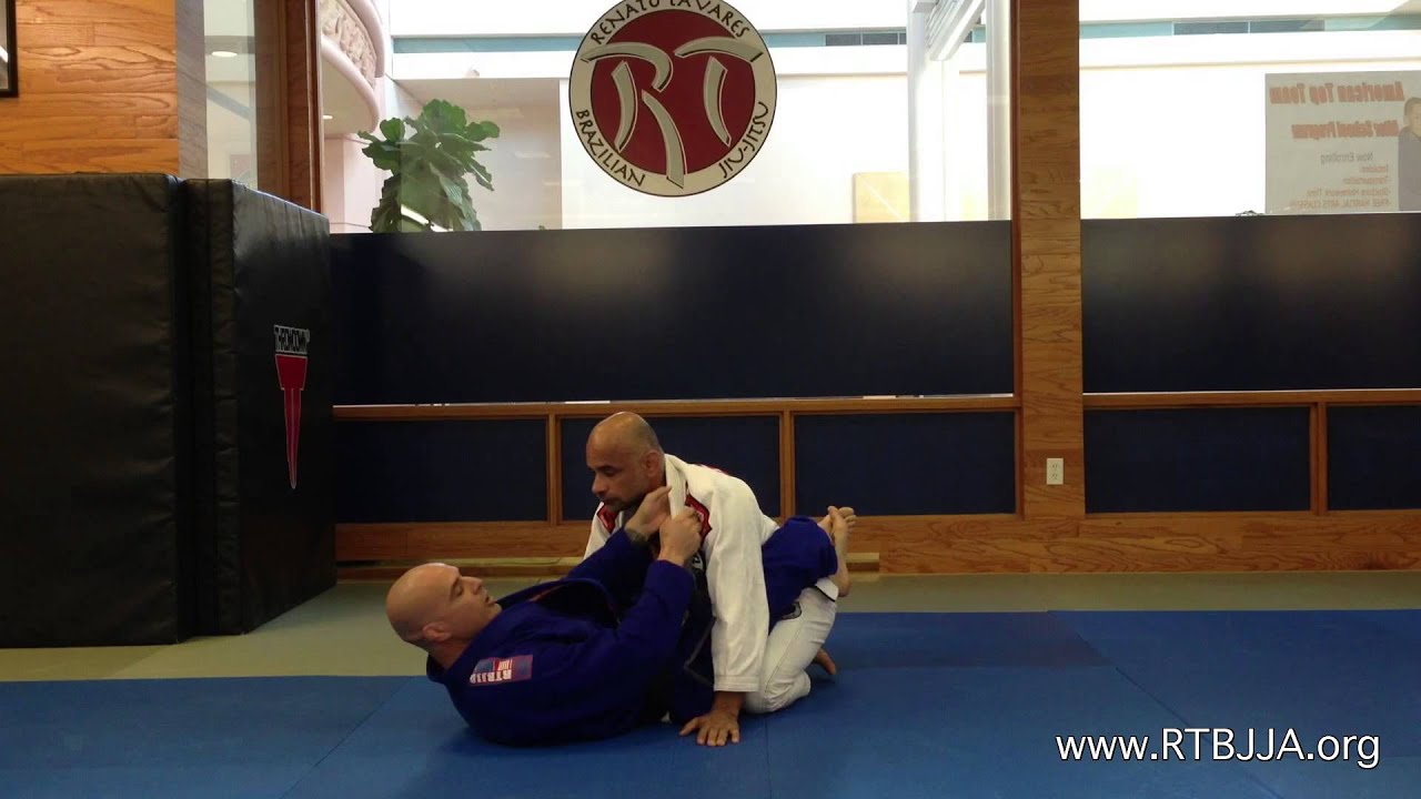 Loop Choke from the Guard : RTBJJA Move of the Month- May - YouTube