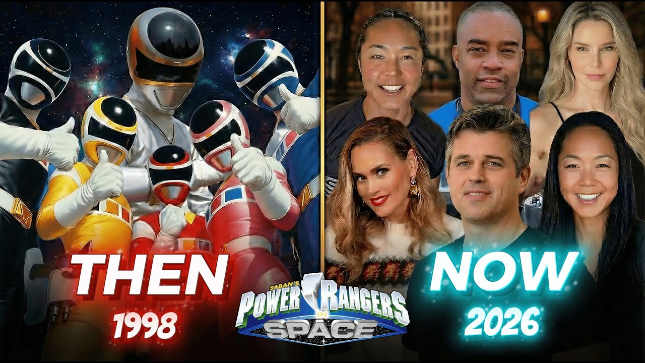 POWER RANGERS IN SPACE (1998) - CAST THEN AND NOW (2026)