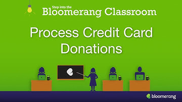 Process Credit Card Donations