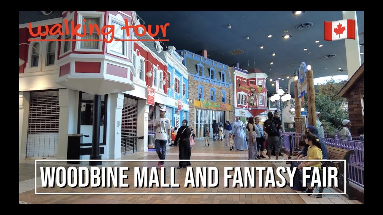 🇨🇦 WOODBINE MALL & FANTASY FAIR walking tour Etobicoke, Ontario
