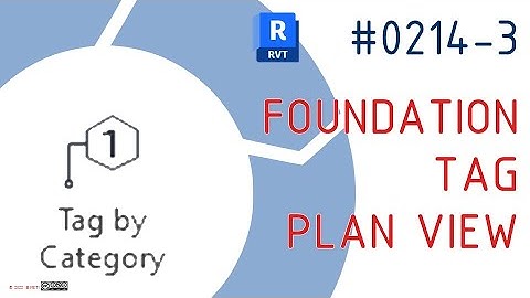 0214-3 #RevitTraining #Revit #Tag in #Foundation Plan View #BIMTraining