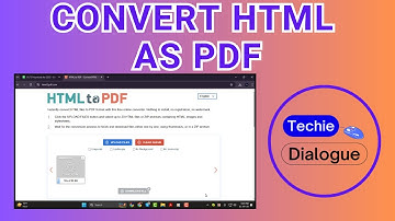 How To Convert HTML As PDF - Simple Steps {2025}
