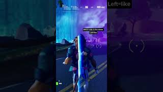 Which side fortnite fortnitebattleroyale fortniteshorts