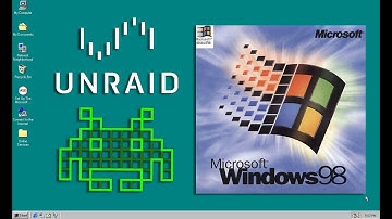 Win98 in a VM with @SpaceinvaderOne