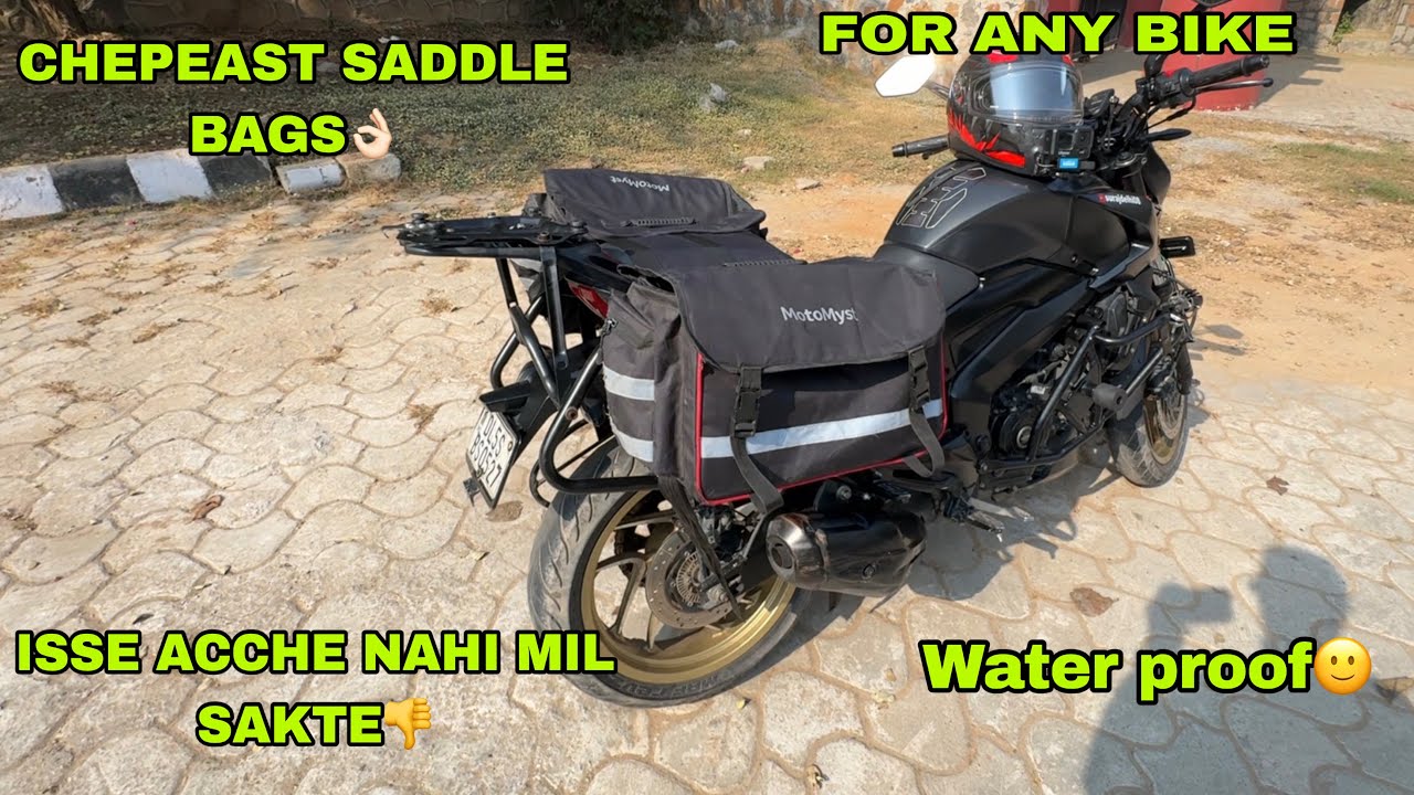 Cheapest saddle bags for any bike , |cheapest price👍| , is price pe ye quility 🥺🥺