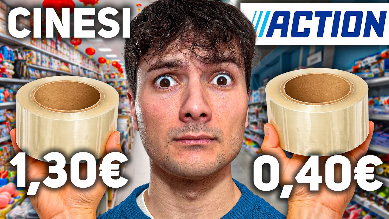 HO FATTO LA STESSA SPESA DA ACTION E DAI CINESI