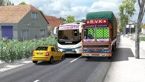 Bus simulator Indonesia-New Extreme Hill Forest Bussid for video by  RAMESH KRC GAMING|Bussid 3.7.1