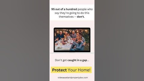 Video Property and Asset Documentation Services