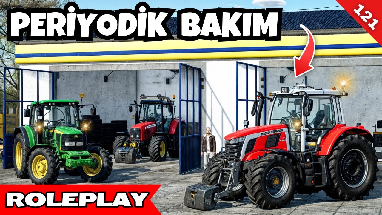 TRAKTÖR BAKIMIN DA DİKKAT EDİLMESİ GEREKENLER  | FS 22 GERÇEK HAYAT | MEDRP ANKARA | S3 B121
