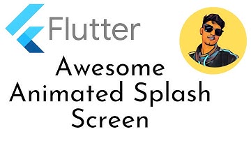 How to add a Animated Splash Screen in Android App | Flutter add a splash screen in flutter app.