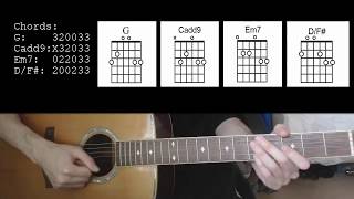 Demi Lovato - Skyscraper EASY Guitar Tutorial
