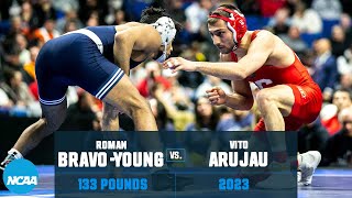 Vito Arujau vs. Roman Bravo-Young - 2023 NCAA Wrestling Championship (133 lbs)