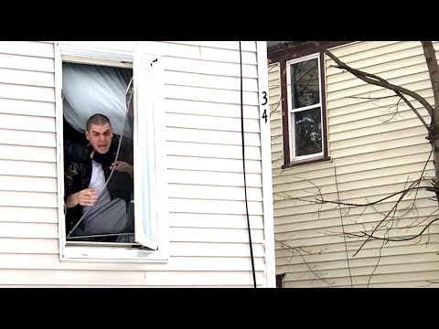 Lewiston Police arrest fugitive (Warning: This video contains graphic language.)