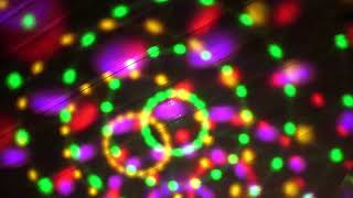Bola disco luces led multicolor