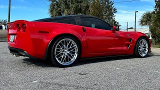 Corvette C6 ZR1 - Is 900+ HP drives like stock !