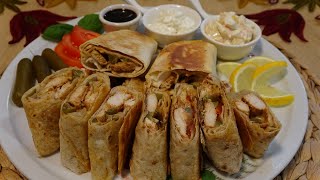 شاورما الدجاج حضريها بدون فرن في المقلاية بتتبيلة مميزة وطعم رهيييييب😋🥰 - Shawarma screenshot 2