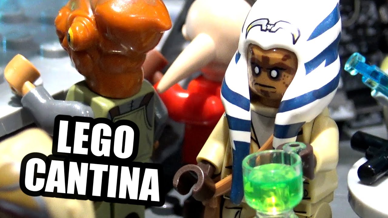 Custom LEGO Star Wars Cantina – The Ardennian's Dream