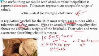 Absolute Value Inequalities and Tolerance Wealth