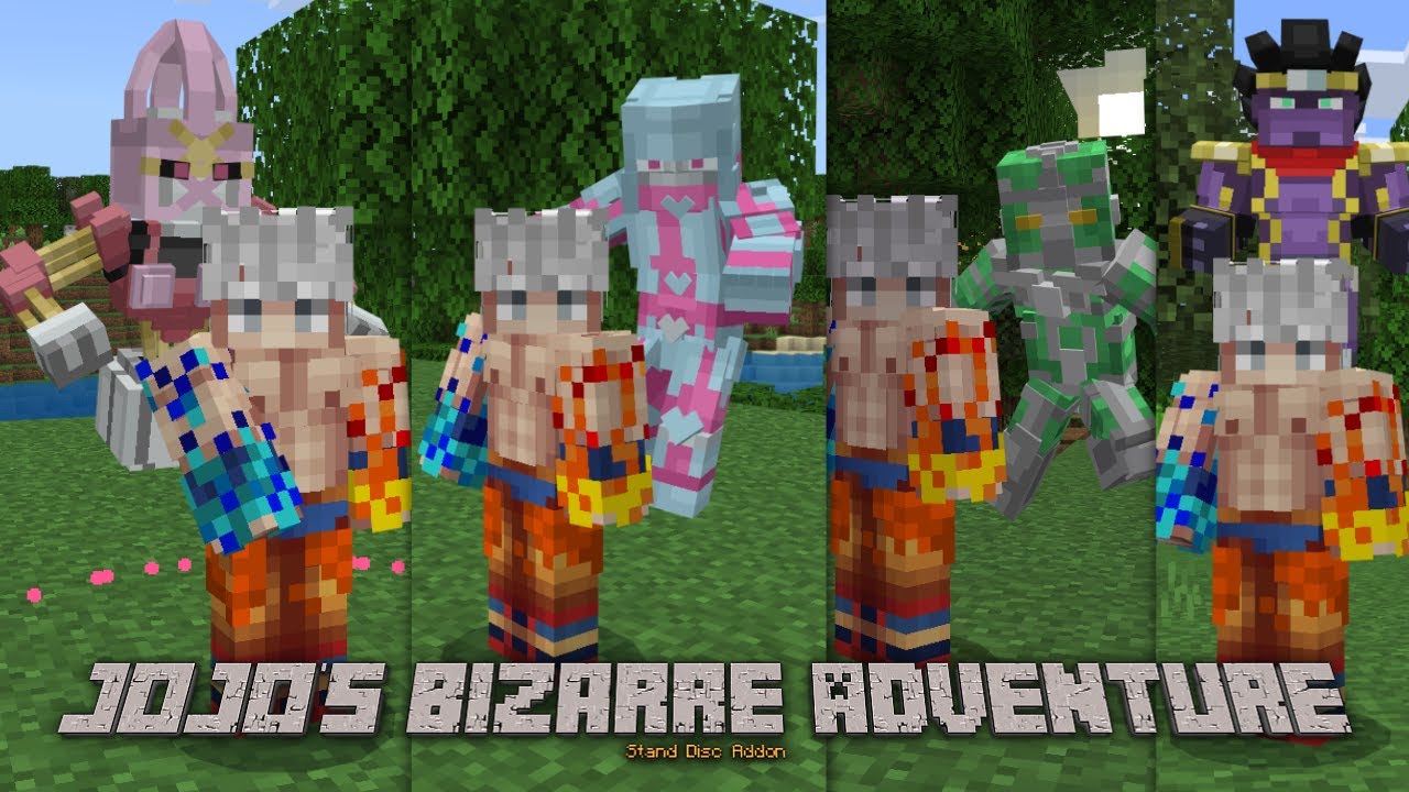 JOJO's Bizarre Adventure Stand Disc Addon YouTube
