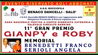 11° GRAN PREMIO GIANPY E ROBY MEM. BENEDETTI SERIOLI (FINALI DI GIRONE)