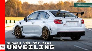 Subaru WRX STI S209 Unveiling