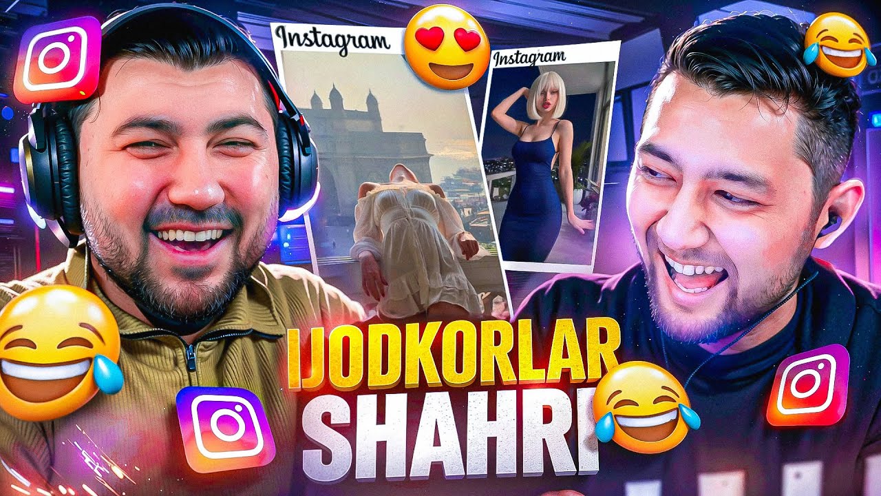 IJODKORLAR SHAHRI | INSTAGRAM REAKSIYA | KULGULEYSHN #29