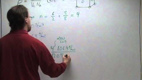 Calculation of the Estimated Density of Palladium